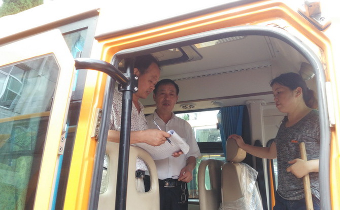 湖南常德漢壽縣：規范暑期校車安全管理 確保校車運營安全