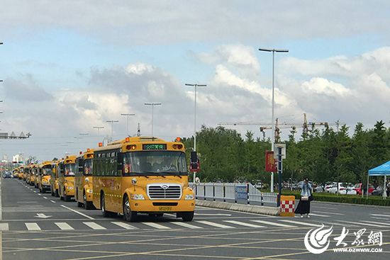 七年如一日 山東萊西交運(yùn)校車為高考保駕護(hù)航