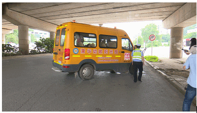 嚴(yán)查重罰！開啟校車聯(lián)合檢查