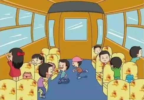 【安全教育】校車乘車安全知識(shí)宣傳 圖片