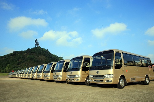 服務(wù)G20峰會 宇通T7高端公商務(wù)車正式交付杭州