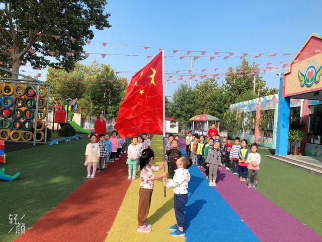 臨淄：謝家幼兒園開展“我們的節(jié)日”愛國教育活動