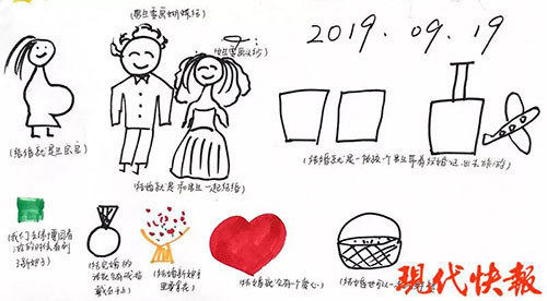 南京一幼兒園首開“婚禮課”，28個娃娃把老師“嫁”了！