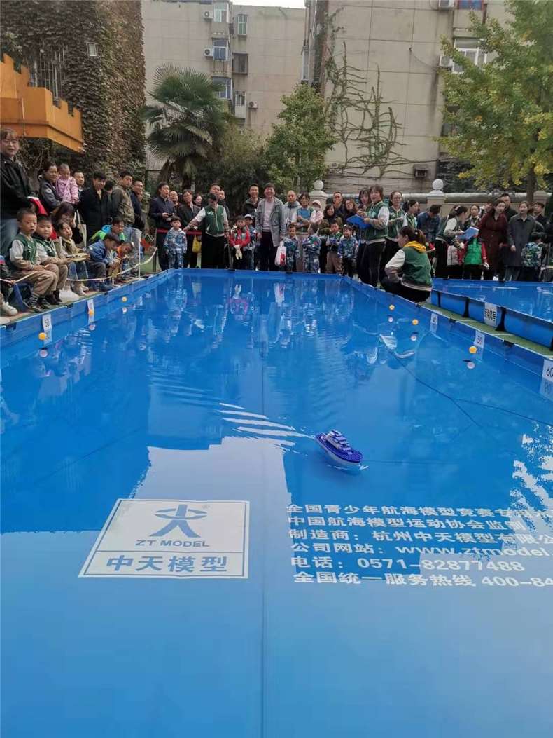 河南省青少年航模錦標賽教育競賽總決賽幼兒組比賽在中原區汝河新區第一幼兒園舉行