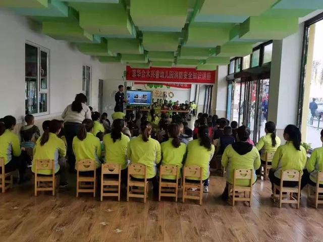 萬般呵護不如自我保護—交城消防走進京華合木興睿幼兒園開展消防培訓演練